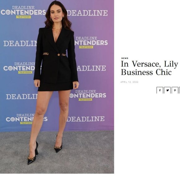 Versace Medusa Embellished Leather Pumps - Picture 2 of 12